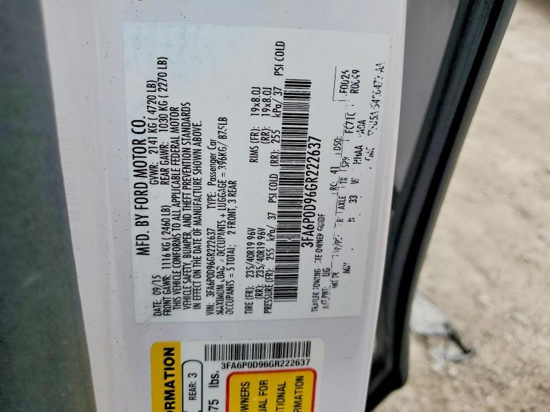 2016 Ford Fusion Titanium