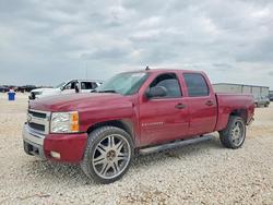 Salvage trucks for sale at Taylor, TX auction: 2007 Chevrolet Silverado C1500 Crew Cab