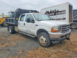 Ford salvage cars for sale: 2001 Ford F550 Super Duty Dump Truck