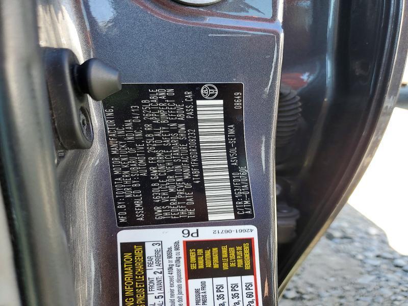 2013 Toyota Camry le