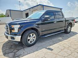 Salvage trucks for sale at Rogersville, MO auction: 2015 Ford F150 Supercrew