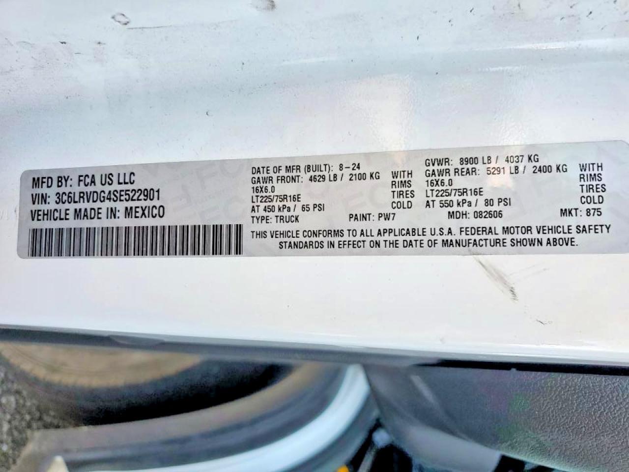 2025 Dodge RAM Promaster 2500 Delivery Van