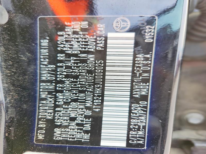 2018 Toyota Camry Hybrid se