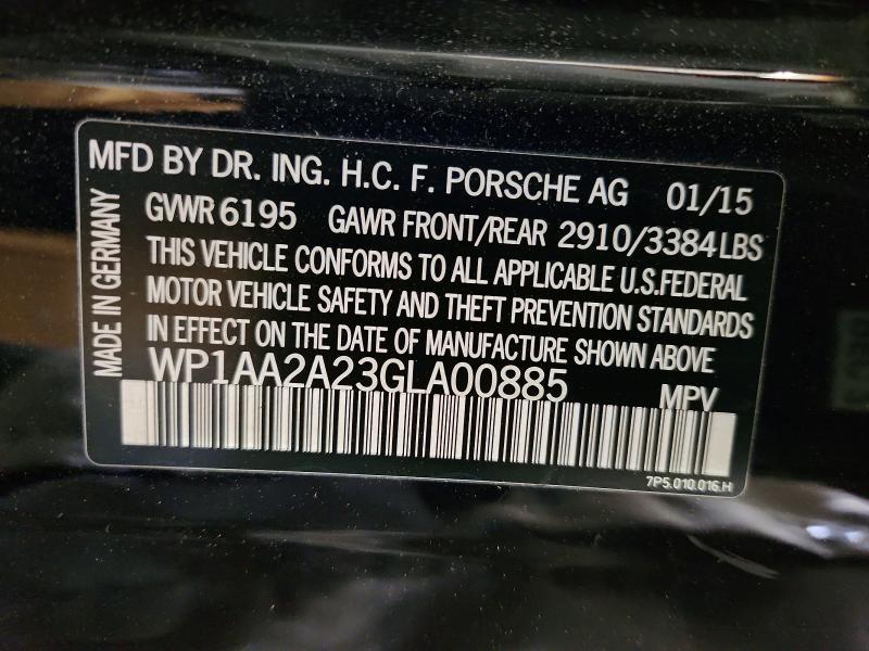 2016 Porsche Cayenne