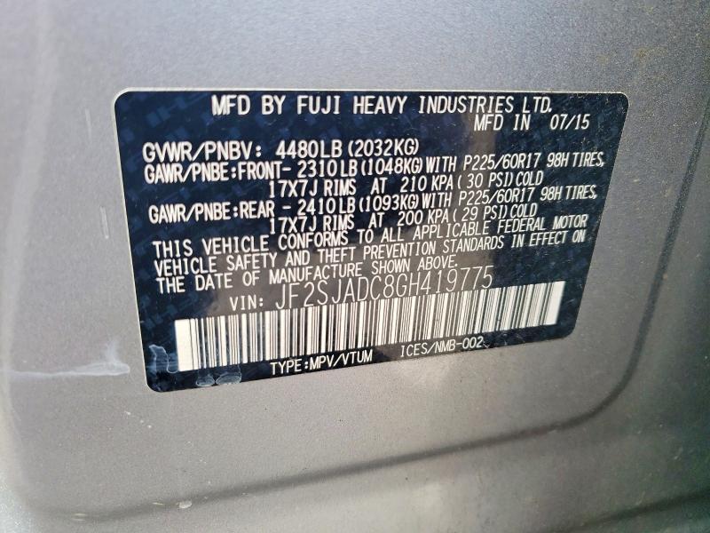 2016 Subaru Forester 2.5i Premium