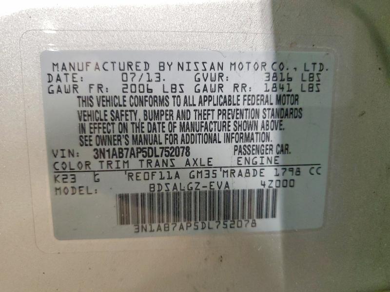 2013 Nissan Sentra s