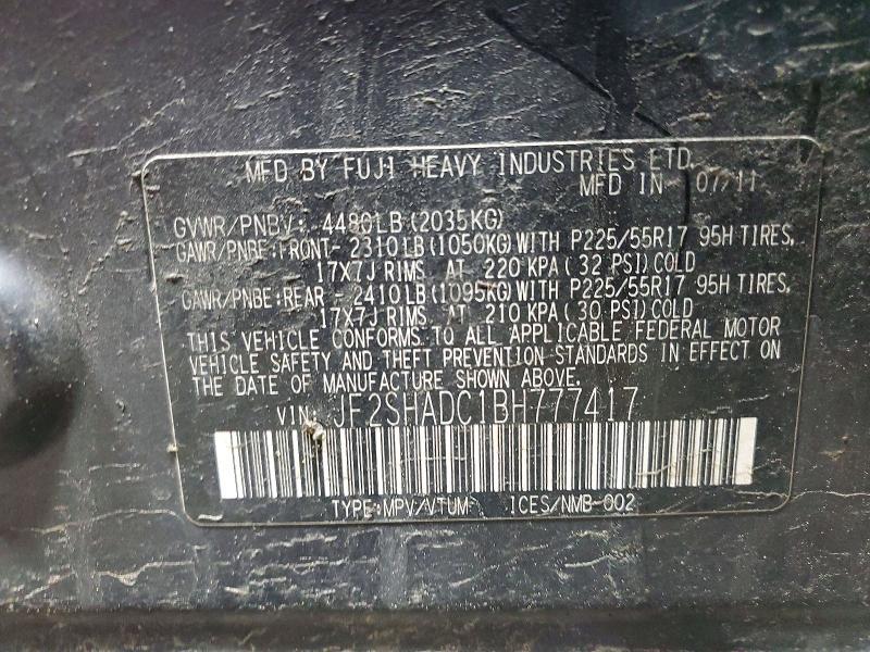 2011 Subaru Forester 2.5x Premium