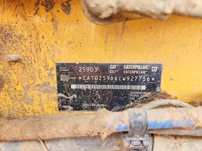 2023 Caterillar 2023 Caterpillar 259D3 Tracked Skid Steer Loader
