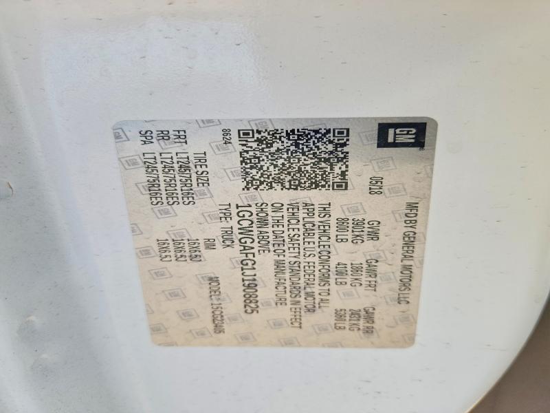 2018 Chev Express G25