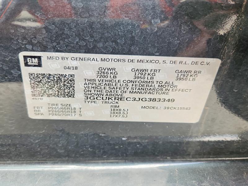 2018 Chevrolet Silverado K1500 lt