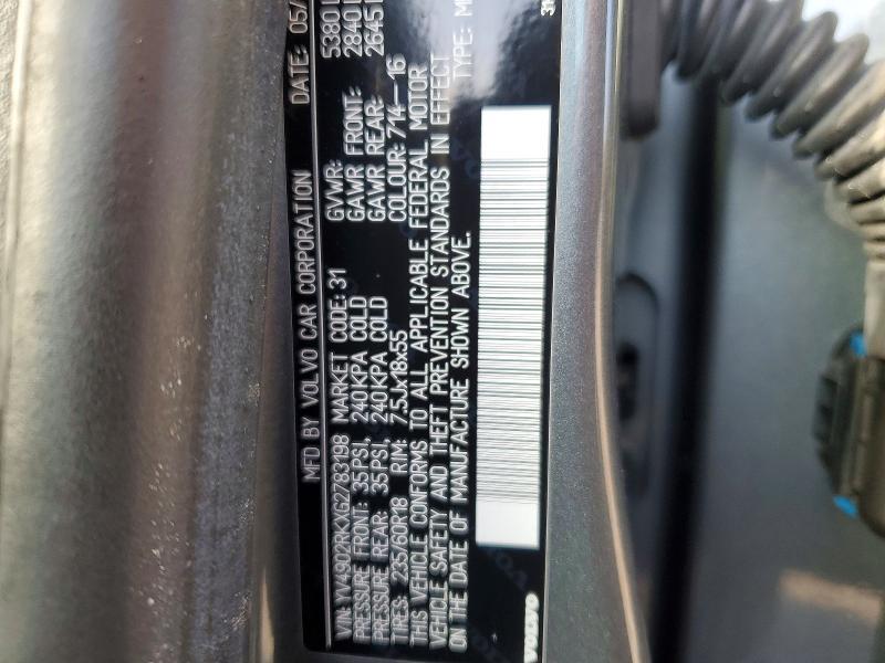 2016 Volvo Xc60 T6 Premier