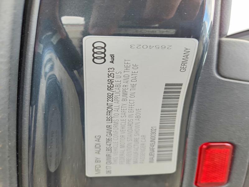 2018 Audi A4 Premium Plus