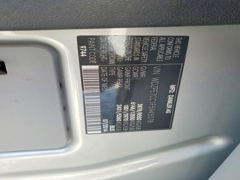 2015 Mercedes-Benz Sprinter 2500