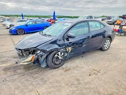 2015 Toyota Corolla le en venta en Grand Prairie, TX