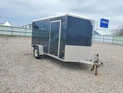 Salvage trucks for sale at Central Square, NY auction: 2017 NEO Enclosed Cargo Trailer