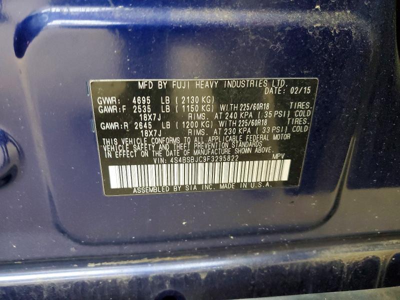 2015 Subaru Outback 2.5i Limited