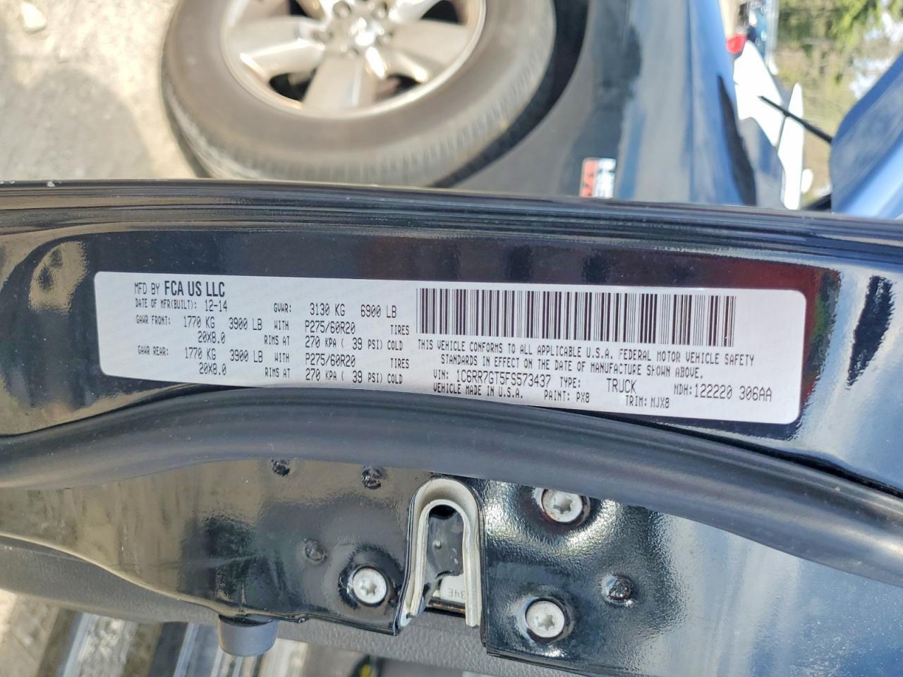 2015 Dodge RAM 1500 SLT
