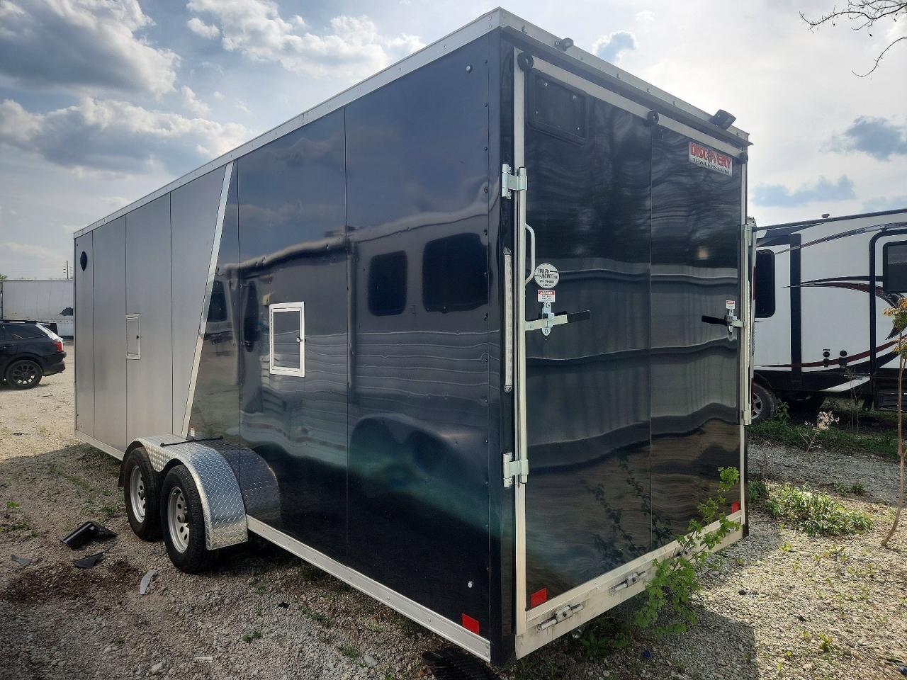 2022 Discovery Cargo DSA727TA2 Enclosed Snowmobile Trailer