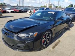 Audi salvage cars for sale: 2022 Audi E-tron gt Premium Plus