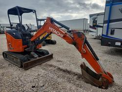 Salvage trucks for sale at Haslet, TX auction: 2021 Hitachi ZAXIS26U Mini Excavator