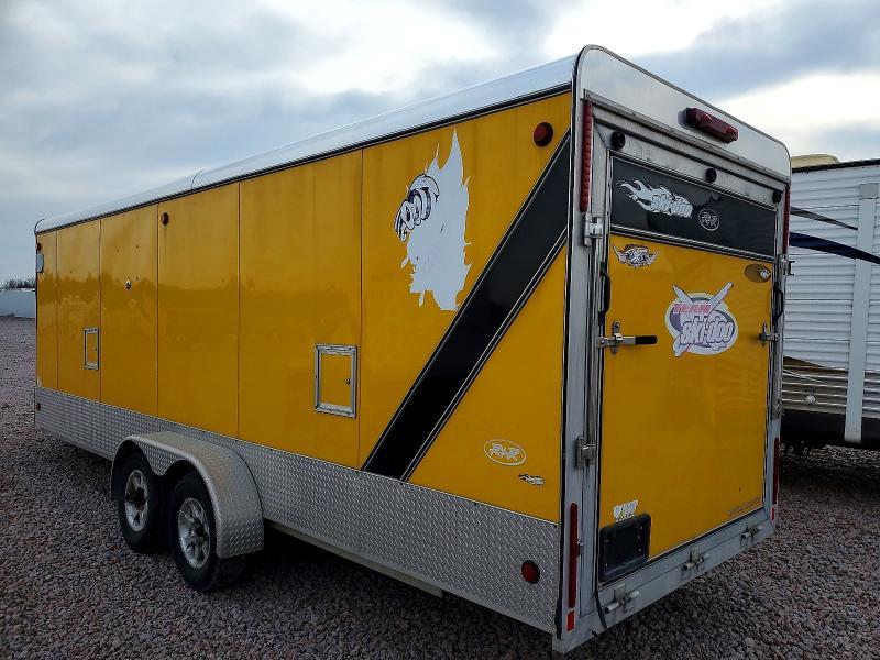2006 R&R 722TADX Enclosed Snowmobile Trailer