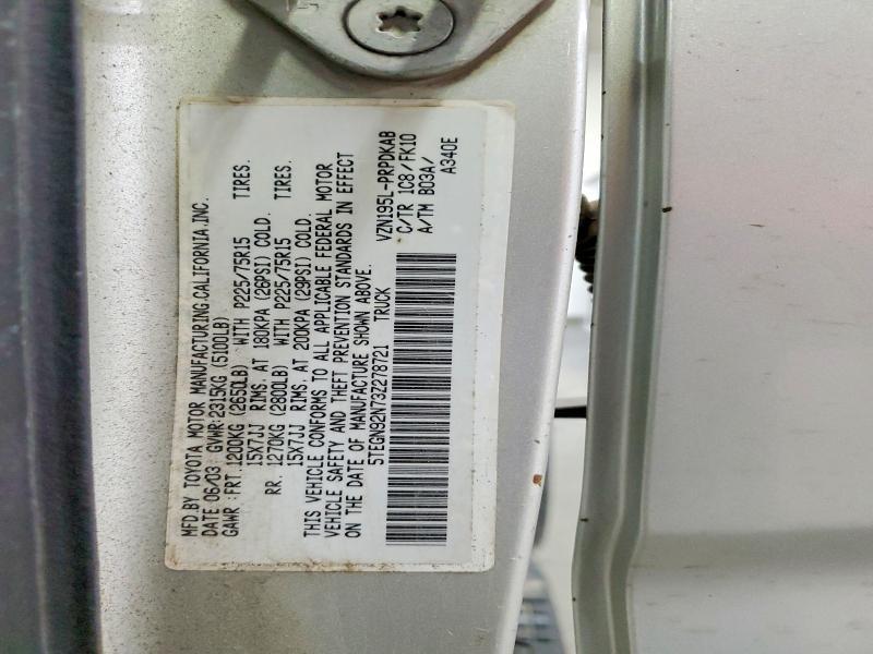 2003 Toyota Tacoma Prerunner V6