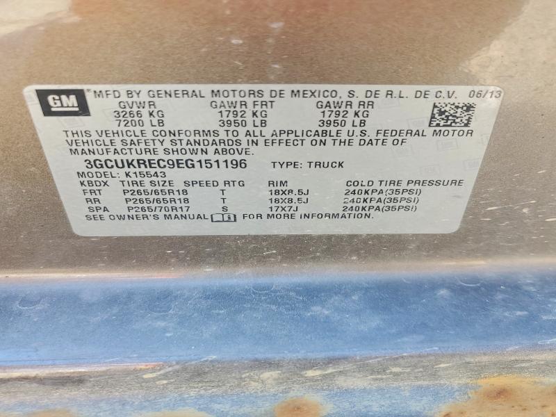 2014 Chevrolet Silverado K1500 LT