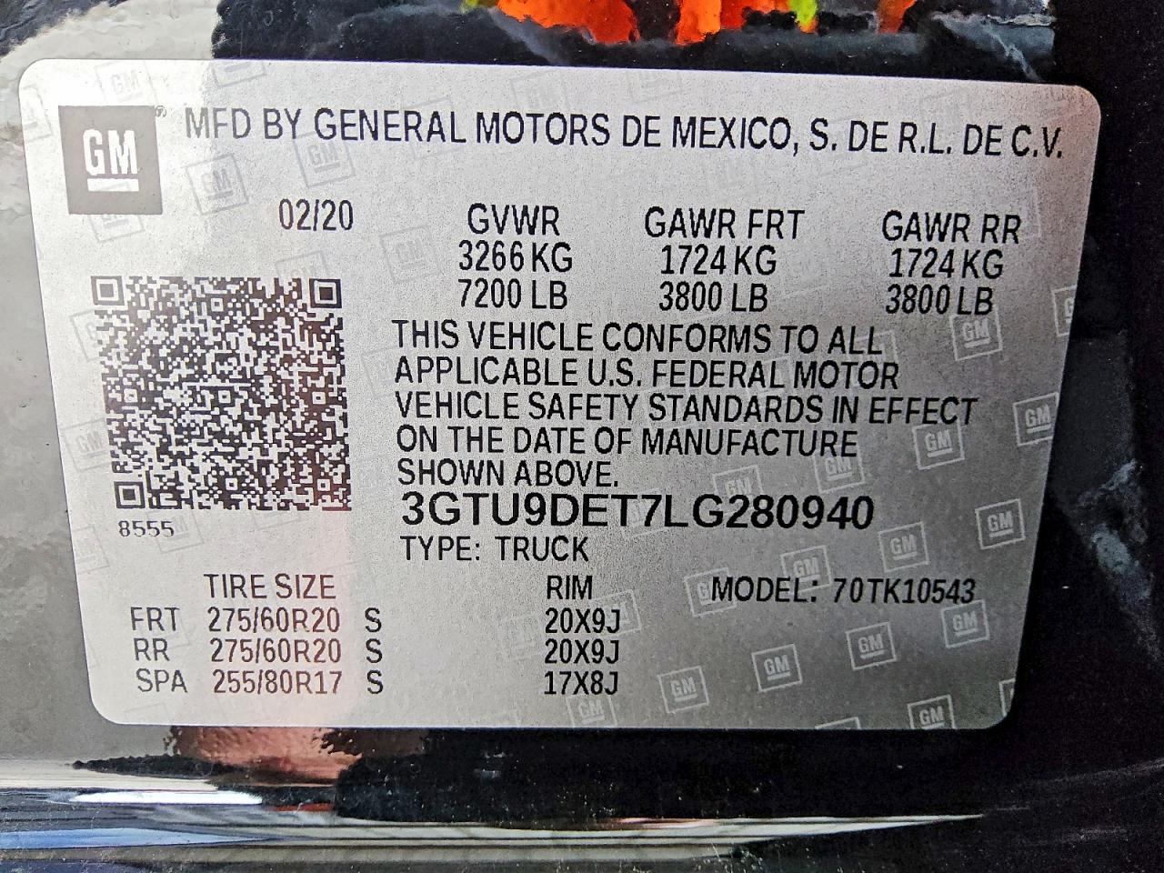 2020 GMC Sierra K1500 SLT