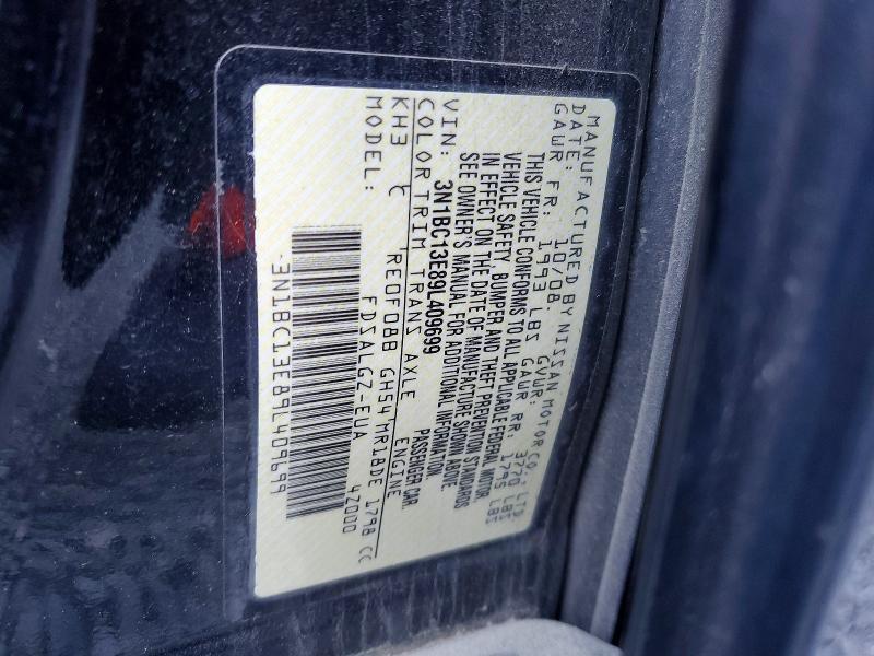 2009 Nissan Versa 1.8 s