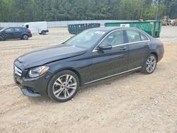 Mercedes-Benz C-class salvage cars for sale: 2017 Mercedes-Benz C 300 4matic