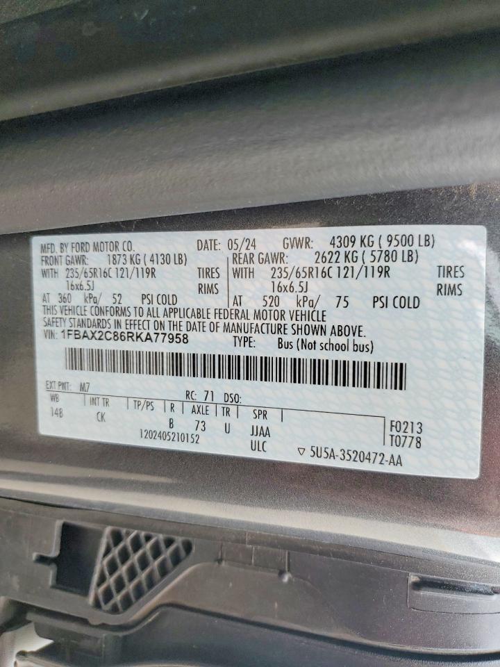 2024 Ford Transit T-350