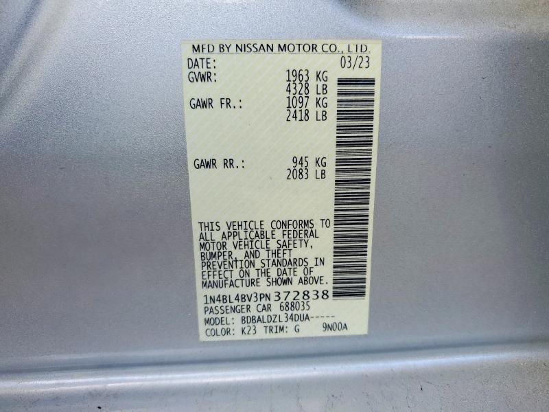 2023 Nissan Altima s