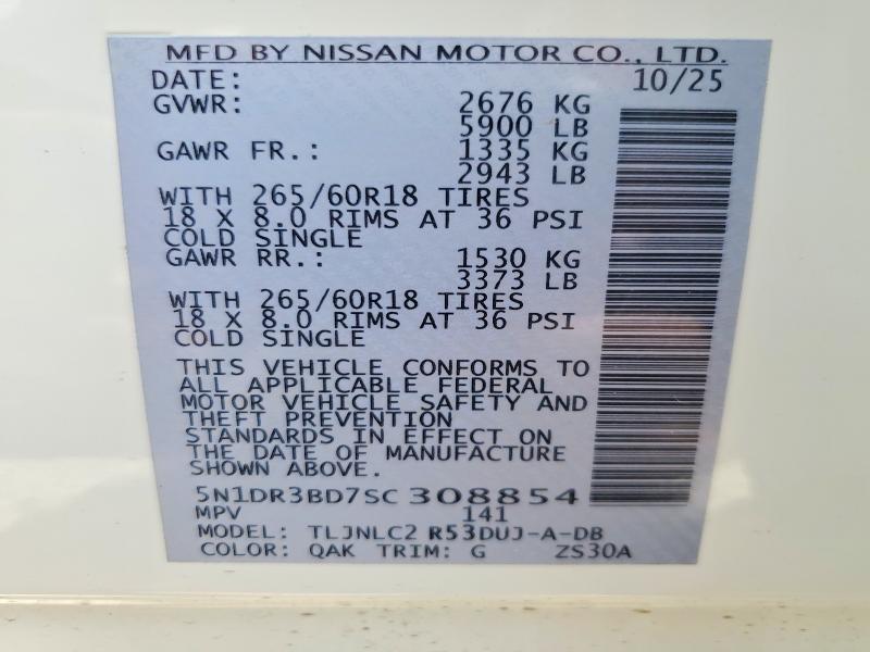 2025 Nissan Pathfinder Rock Creek