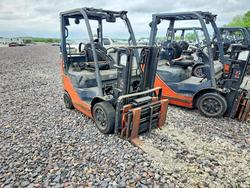 Salvage trucks for sale at Kansas City, KS auction: 2014 Toyota TA 8FGCU20 Forklift