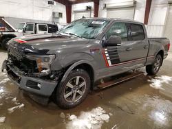 Salvage trucks for sale at Avon, MN auction: 2018 Ford F150 Supercrew