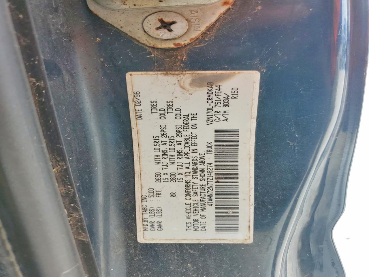 1996 Toyota Tacoma V6