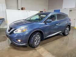 Nissan Murano salvage cars for sale: 2018 Nissan Murano sv