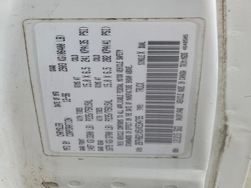 1997 Dodge Ram van B2500