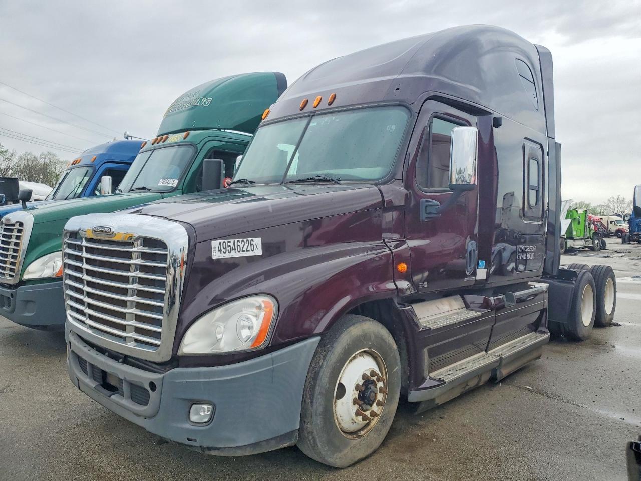 2012 Freightliner Cascadia Semi Truck