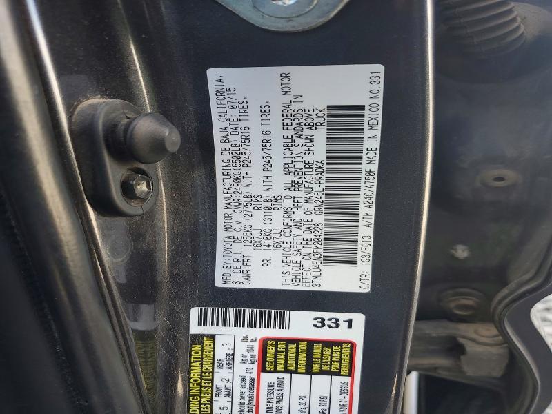 2015 Toyota Tacoma V6