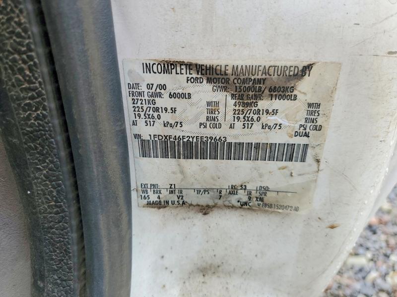 2000 Ford F450 Super Duty Utility / Service Truck