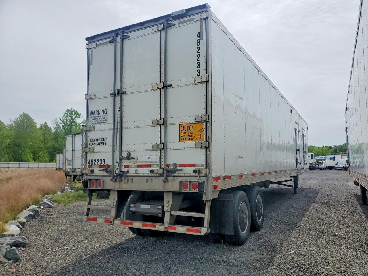 2015 Utility VS2RA DRY Van Trailer