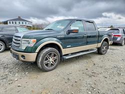Salvage trucks for sale at North Billerica, MA auction: 2013 Ford F150 Supercrew