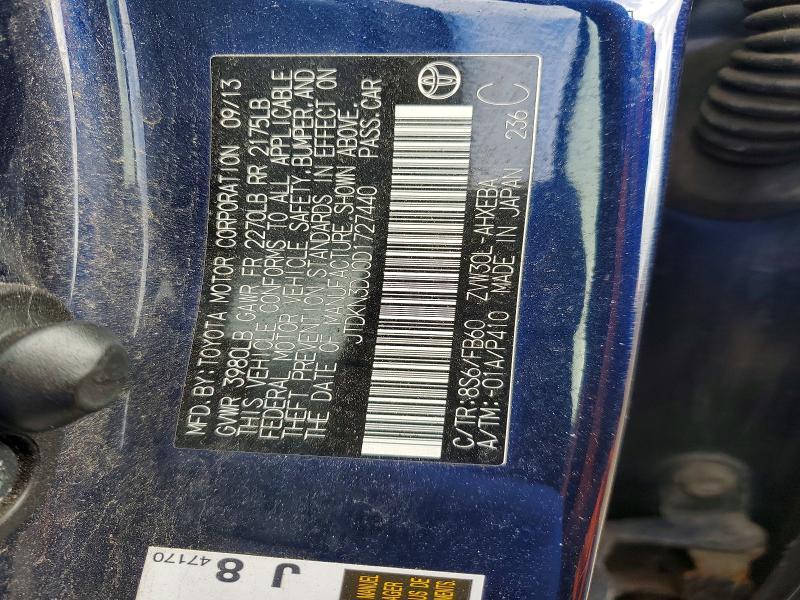 2013 Toyota Prius two