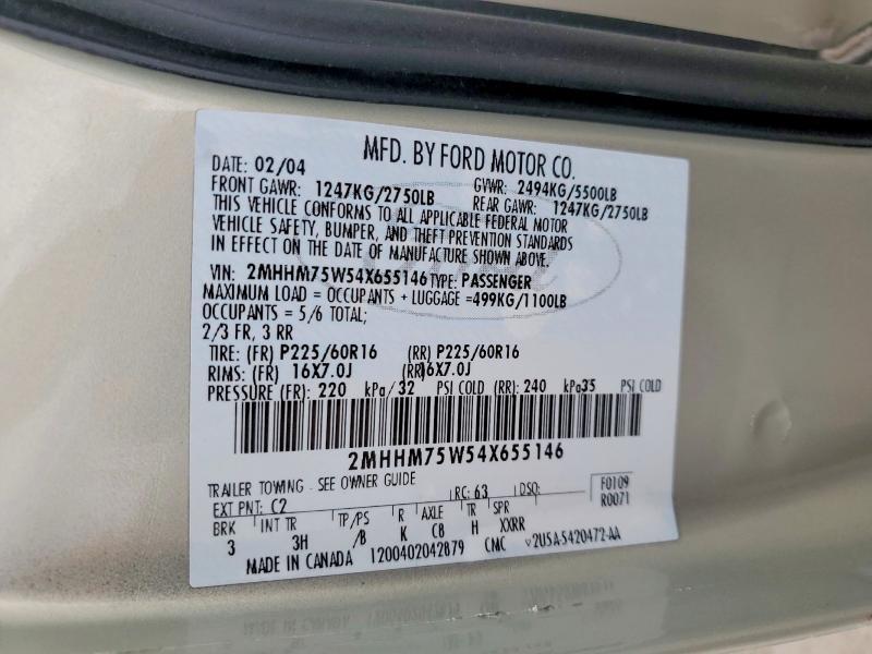 2004 Mercury Grand Marquis ls