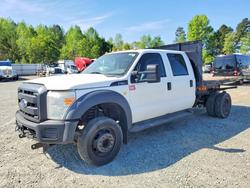 Ford salvage cars for sale: 2014 Ford F450 Super Duty Flatbed Truck