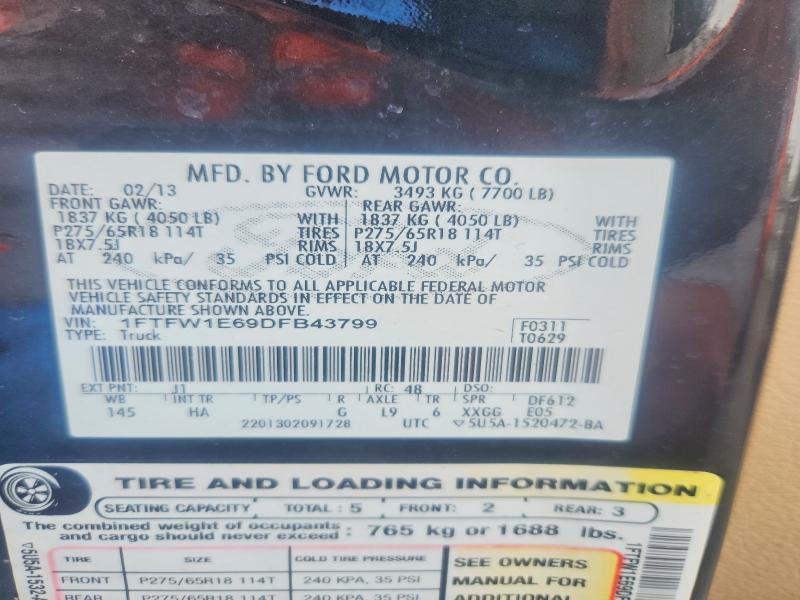 2013 Ford F150 Supercrew