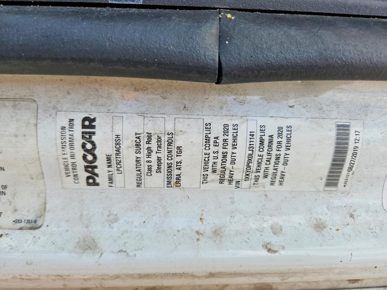 2020 Kenworth T680 Semi Truck