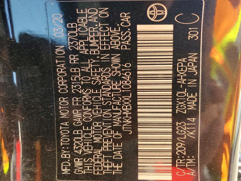 2020 Toyota C-hr Limited