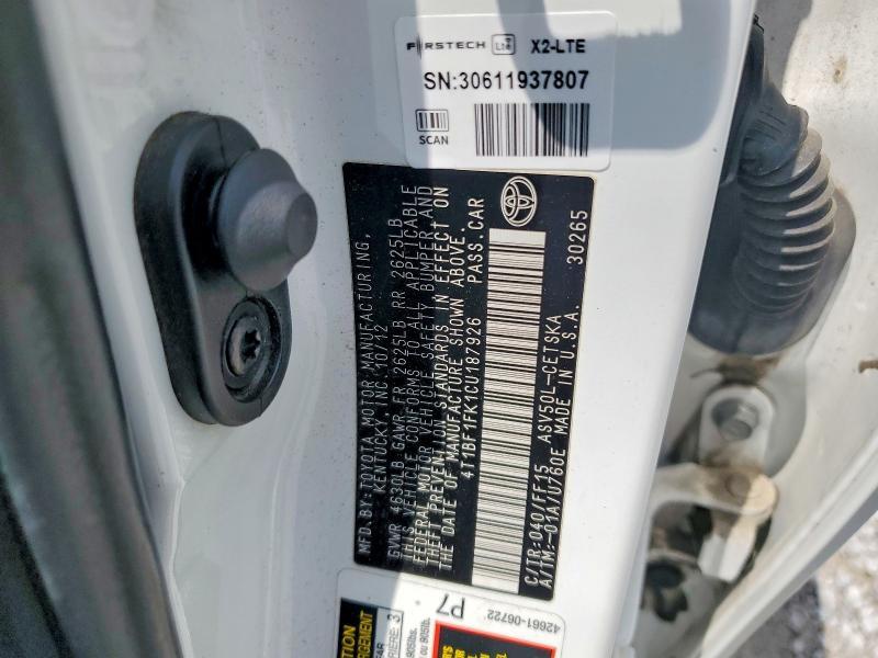 2012 Toyt Camry
